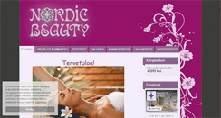 Desktop Screenshot of nordicbeauty.org